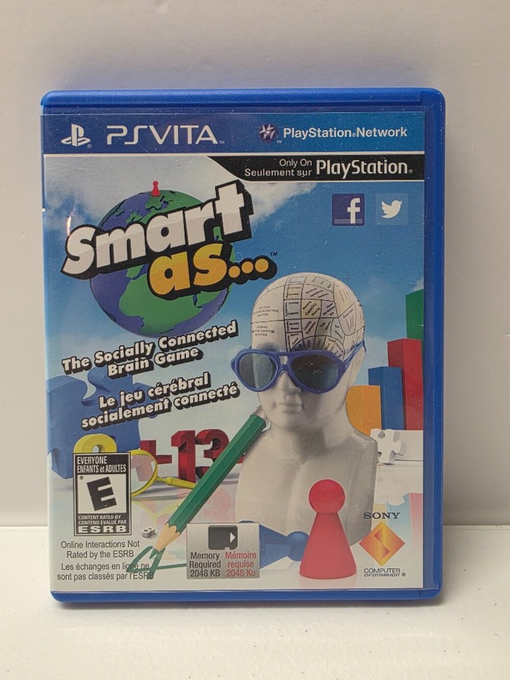 Smart As... for Sony PlayStation PS Vita - boxed